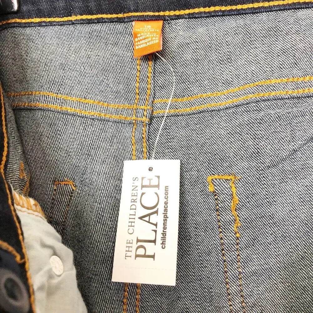 NWT The Children's Place Straight Jeans 18 Husky